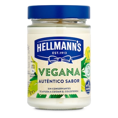 Salsa vegana Hellmanns frasco 280 ml-0