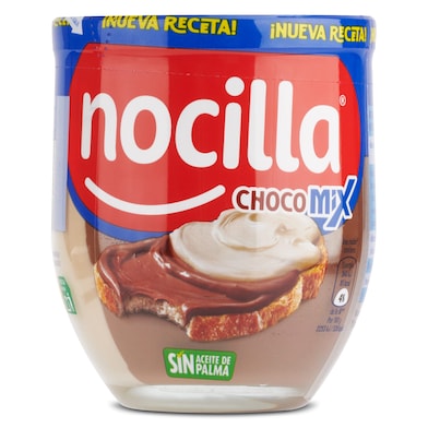 Crema de cacao y leche de avellanas dúo Nocilla bote 360 g-0