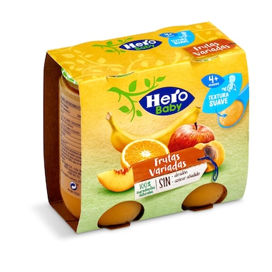 Frutas variadas Hero frasco 235 g-0