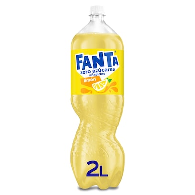 Refresco de limón zero Fanta botella 2 l-0