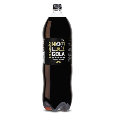 Refresco de cola sin cafeína Hola Cola botella 2 l-0