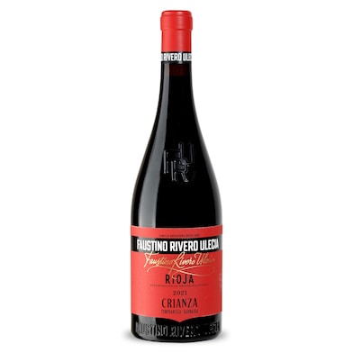 Vino tinto crianza D.O. Rioja Faustino Rivero botella 75 cl-0