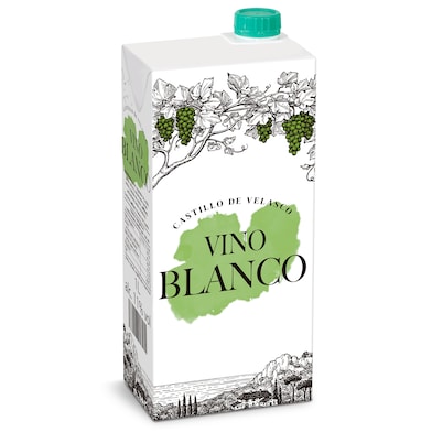 Vino blanco Castillo de Velasco brik 1 l-0