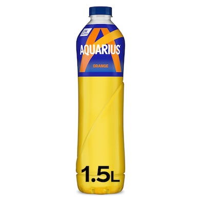 Bebida refrescante de naranja Aquarius botella 1.5 l-0