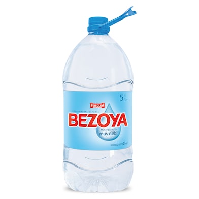 Agua mineral natural Bezoya botella 5 l-0