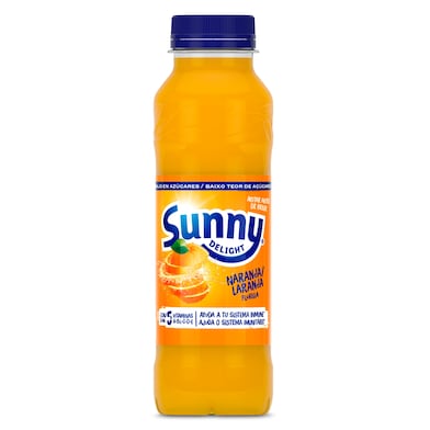 Refresco sabor multifrutas florida Sunny Delight botella 33 cl-0