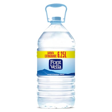 Agua mineral natural Font Vella garrafa 6.25 l-0