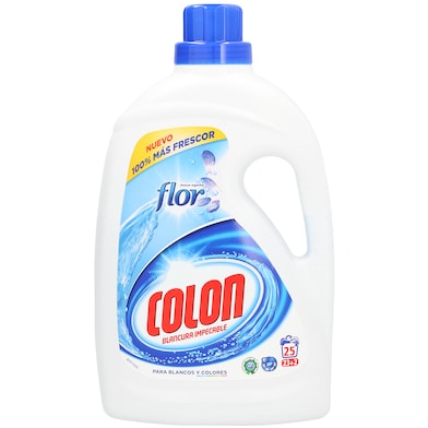 Detergente máquina líquido flor Colon botella 31 lavados-0