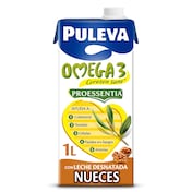 Bebida láctea omega 3 con nueces Puleva brik 1 l