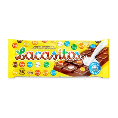 Chocolate con leche relleno de lacasitos Lacasitos 100 g-0