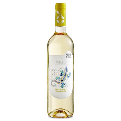 Vino blanco semidulce D.O. Penedés Solell de Flix botella 75 cl-0