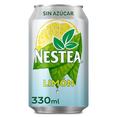 Refresco de té al limón sin azúcar Nestea lata 33 cl-0