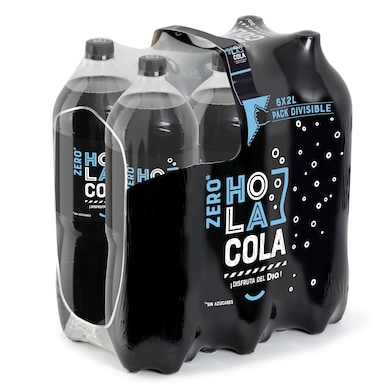 Refresco de cola zero Hola Cola de Dia botella 6 x 2 l-0