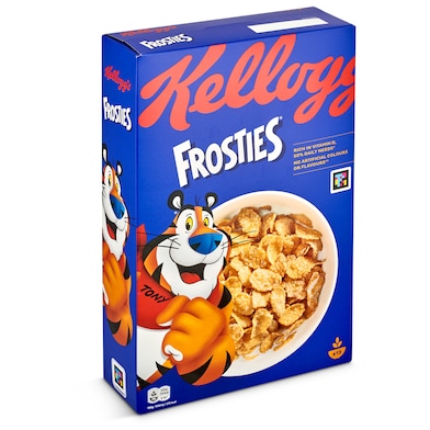 Cereales copos de maíz tostados Kellogg's Frosties caja 400 g-0