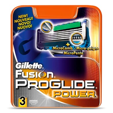 Maquinilla de afeitar recambio Gillette Proglide Fusion blister 3 unidades-0