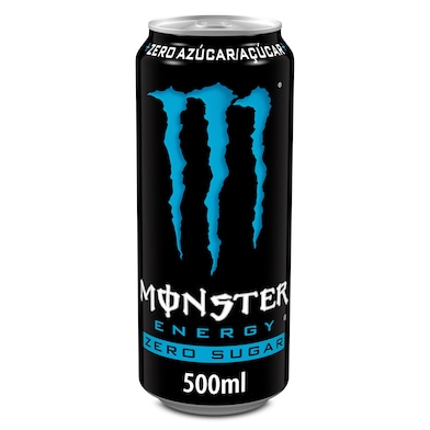 Bebida energética absolutely zero Monster lata 500 ml-0