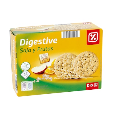 Galletas digestive con soja y fruta Dia caja 800 g-0