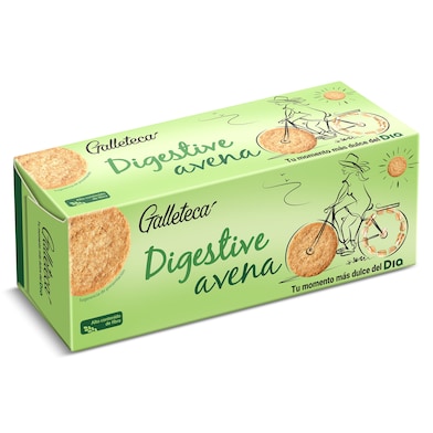 Galletas digestive con avena y trigo Galleteca de Dia caja 425 g-0