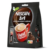 Café soluble 3 en 1 Nescafé bolsa 180 g