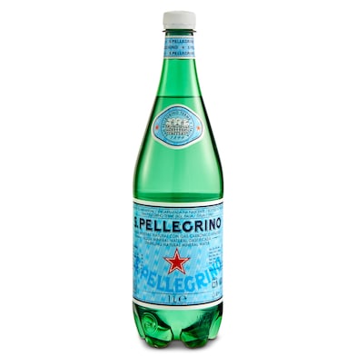 Agua mineral con gas San Pellegrino botella 1 l-0
