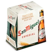Cerveza San Miguel botella 6 x 25 cl