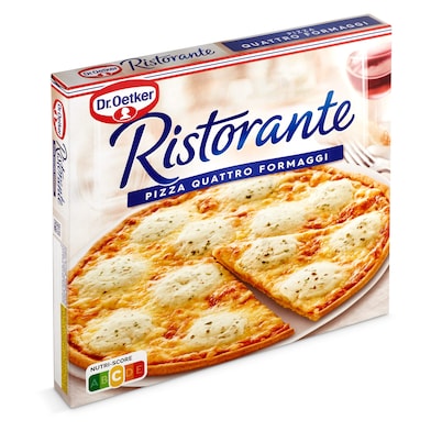 Pizza 4 quesos Dr. Oetker Ristorante caja 340 g-0