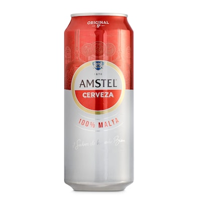 Cerveza Amstel lata 50 cl-0
