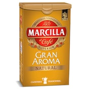 Café molido natural gran aroma Marcilla bolsa 250 g