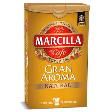 Café molido natural gran aroma Marcilla bolsa 250 g-0