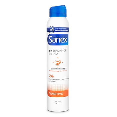 Desodorante sensitive Sanex spray 200 ml-0