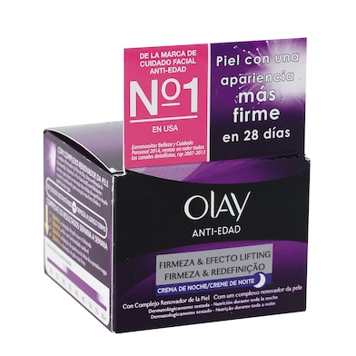 Crema facial de noche hidratante antiedad efecto Olay 50 ml-0