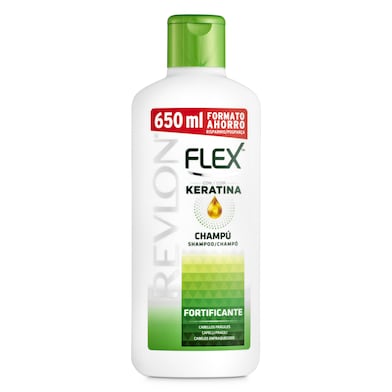 Champú con keratina fortificante Flex botella 650 ml-0