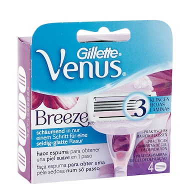 Recambio maquinilla mujer Gillette Venus Breeze blister 4 unidades-0
