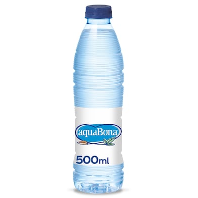 Agua mineral natural Aquabona botella 500 ml-0