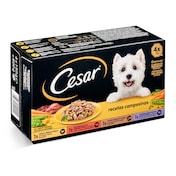 Alimento para perros completo Cesar caja 600 g