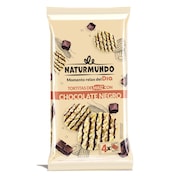 Tortitas de maíz con chocolate negro Naturmundo de Dia bolsa 90 g