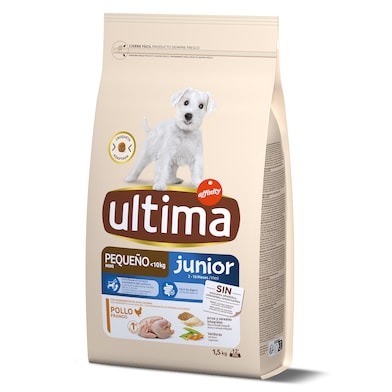 Alimento para perros mini junior Ultima bolsa 1.5 Kg-0