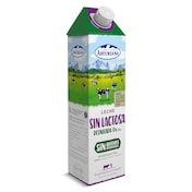 Leche desnatada sin lactosa Central Lechera Asturiana brik 1 l