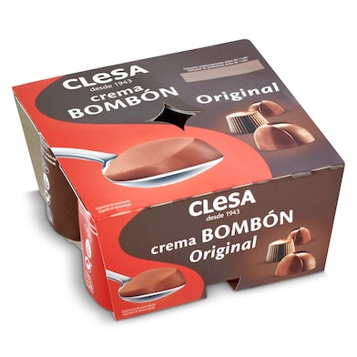 Crema bombón original Clesa pack 4 x 125 g-0