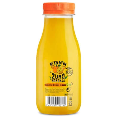 Zumo de naranja recién exprimido botella 250 ml-0