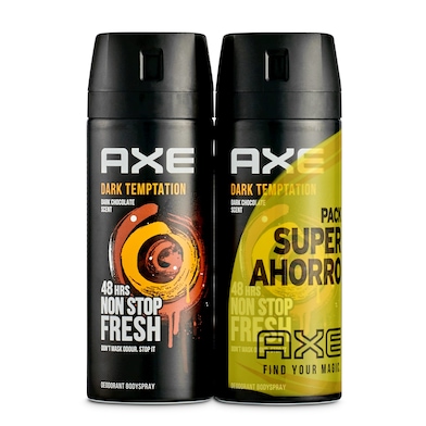 Desodorante dark temptation duplo Axe spray 300 ml-0