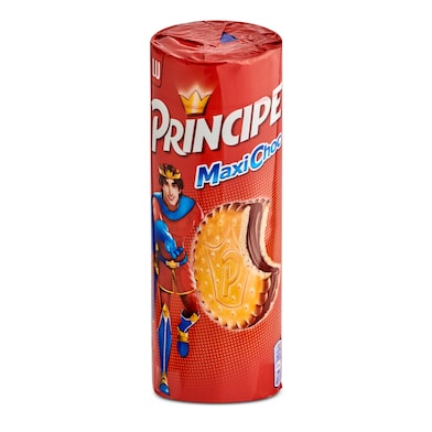 Galletas rellenas de chocolate maxi choc Principe paquete 250 g-0