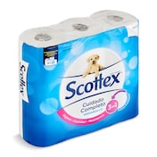 Papel higiénico megarollo Scottex bolsa 9 unidades