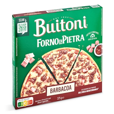 Pizza barbacoa Buitoni Forno di pietra caja 325 g-0