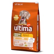 Alimento para perros adulto con pollo y arroz Ultima bolsa 7.5 Kg