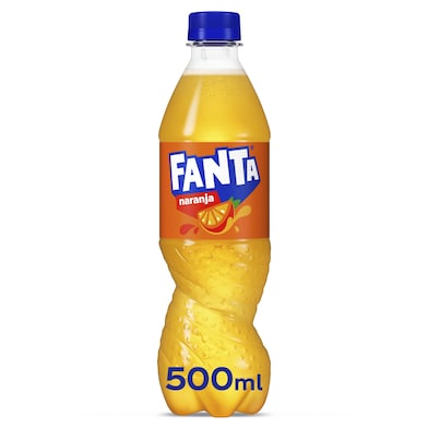 Refresco de naranja Fanta botella 50 cl-0
