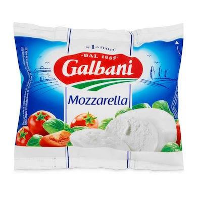 Queso mozzarella Galbani bolsa 100 g-0