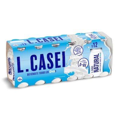 Yogur líquido natural L-Casei Dia pack 12 x 100 g-0