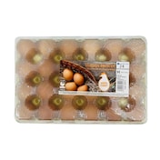 Huevos frescos categoría A clase M Huevos Garrido caja 24 unidades