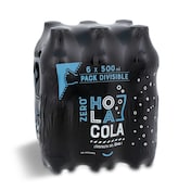 Refresco de cola zero Hola Cola de Dia botella 6 x 50 cl